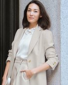 【ドゥクラッセ/DoCLASSE】のスマートツイル・テーラードジャケット 大人の最旬トレンドファッション＆コーディネート founy(ファウニー) ファッション Fashion レディースファッション Fashion for Women アウター Coat / Outerwear Collection レディースジャケット・軽アウター Jackets テーラードジャケット / 通勤・きれいめスタイル Tailored Jackets & Blazers 春 Spring 洗える Machine Washable シェイプ Shape, Slim Fit シンプル Simple, Minimal ジャケット Jacket, Outerwear ストレッチ Stretch, Stretchy Fabric スーツ Suit, Formalwear チェック Check, Plaid, Tartan フィット Fit, Slim Fit A/W・秋冬 Autumn/Winter S/S・春夏 SS, Spring/Summer, Warm Season 夏 Summer エレガント 上品 Elegant セレモニー Ceremony ビジネス 仕事 通勤 Business / Work / Commuting thumbnail ライトグレー|ID: prp329100004982961 ipo3291000000037329272