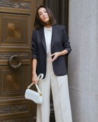 【ドゥクラッセ/DoCLASSE】のスマートツイル・テーラードジャケット 大人の最旬トレンドファッション＆コーディネート founy(ファウニー) ファッション Fashion レディースファッション Fashion for Women アウター Coat / Outerwear Collection レディースジャケット・軽アウター Jackets テーラードジャケット / 通勤・きれいめスタイル Tailored Jackets & Blazers 春 Spring 洗える Machine Washable シェイプ Shape, Slim Fit シンプル Simple, Minimal ジャケット Jacket, Outerwear ストレッチ Stretch, Stretchy Fabric スーツ Suit, Formalwear チェック Check, Plaid, Tartan フィット Fit, Slim Fit A/W・秋冬 Autumn/Winter S/S・春夏 SS, Spring/Summer, Warm Season 夏 Summer エレガント 上品 Elegant セレモニー Ceremony ビジネス 仕事 通勤 Business / Work / Commuting thumbnail ミッドナイトブルー|ID: prp329100004982961 ipo3291000000037329273