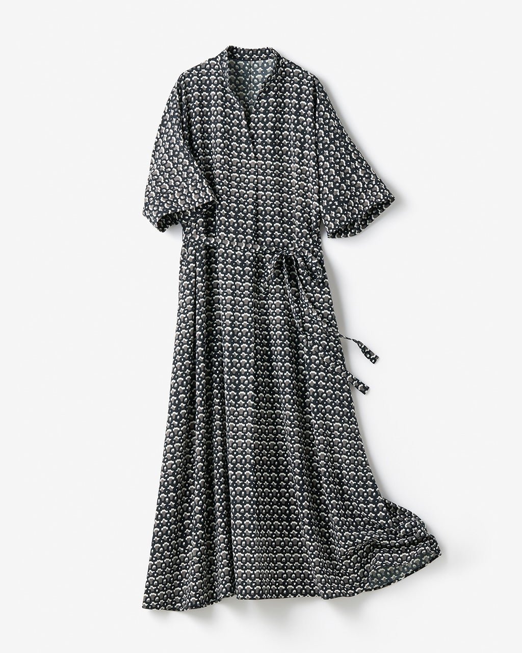 【ドゥクラッセ/DoCLASSE】のSARARI Air・キーネックドレス/ロング インテリア・キッズ・メンズ・レディースファッション・服の通販 founy(ファウニー) 　ファッション　Fashion　レディースファッション　Fashion for Women　ワンピース　Dresses　フォーマル・パーティードレス・結婚式用ドレス　Elegant & Casual Dresses　カフス　Cuff Design　ドレス　Dress, One-Piece　フィット　Fit, Slim Fit　フレア　Flare, Flared　無地　Plain, Solid Color　ロング　Long, Long-Length　新作・新入荷　New Arrivals / New In　夏　Summer　グレーパターン|ID: prp329100004985535 ipo3291000000037345273