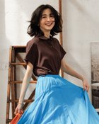 【ドゥクラッセ/DoCLASSE】のブリーズクロス・フレンチスリーブシャツ 大人の最旬トレンドファッション＆コーディネート founy(ファウニー) ファッション Fashion レディースファッション Fashion for Women トップス・カットソー Cut & Sew Tops シャツ・ブラウス・オフィスカジュアル Elegant Blouses & Button-Ups 新作・新入荷 New Arrivals / New In スリーブ Sleeve, Long Sleeve / Short Sleeve セットアップ Set-Up, Coordinated Outfit フレンチ French, French Style リネン Linen, Linen Fabric エレガント 上品 Elegant 夏 Summer thumbnail ダークブラウン|ID: prp329100004985544 ipo3291000000037345367