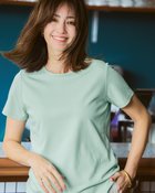 【ドゥクラッセ/DoCLASSE】のクルーネック・半袖/スーピマN・ドゥクラッセTシャツ 大人の最旬トレンドファッション＆コーディネート founy(ファウニー) ファッション Fashion レディースファッション Fashion for Women トップス・カットソー Cut & Sew Tops シャツ・ブラウス・オフィスカジュアル Elegant Blouses & Button-Ups ロングTシャツ・Tシャツ Longline T-Shirts & Tees カットソー・ベーシックTシャツ Cut-and-Sewn Tops / Stretch Tees & Basics カットソー Cut and Sewn Top ショルダー Shoulder, Shoulder Strap シルク Silk, 100% Silk シンプル Simple, Minimal ジャケット Jacket, Outerwear スーピマ Supima, Premium Cotton ダブル Double, Double-Breasted 定番 Standard, Basic Item なめらか Smooth, Silky Texture フロント Front, Front Design ベーシック Basic, Essential 半袖 Short Sleeve, Half Sleeve ラベンダー Lavender リラックス Relax, Relaxed Fit ワイド Wide, Wide Fit 新作・新入荷 New Arrivals / New In 夏 Summer エレガント 上品 Elegant ビジネス 仕事 通勤 Business / Work / Commuting thumbnail グリーングレー|ID: prp329100004985548 ipo3291000000037345395