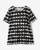 【ドゥクラッセ/DoCLASSE】の綿スラブ・総柄Tシャツ 大人の最旬トレンドファッション＆コーディネート founy(ファウニー) ファッション Fashion レディースファッション Fashion for Women トップス・カットソー Cut & Sew Tops シャツ・ブラウス・オフィスカジュアル Elegant Blouses & Button-Ups ロングTシャツ・Tシャツ Longline T-Shirts & Tees カットソー・ベーシックTシャツ Cut-and-Sewn Tops / Stretch Tees & Basics 新作・新入荷 New Arrivals / New In カットソー Cut and Sewn Top シンプル Simple, Minimal フォルム Silhouette, Form プリント Print, Printed Pattern 夏 Summer 定番 Standard, Basic Item thumbnail ブラックパターン|ID: prp329100004985558 ipo3291000000037345464