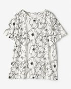 【ドゥクラッセ/DoCLASSE】の綿スラブ・総柄Tシャツ 大人の最旬トレンドファッション＆コーディネート founy(ファウニー) ファッション Fashion レディースファッション Fashion for Women トップス・カットソー Cut & Sew Tops シャツ・ブラウス・オフィスカジュアル Elegant Blouses & Button-Ups ロングTシャツ・Tシャツ Longline T-Shirts & Tees カットソー・ベーシックTシャツ Cut-and-Sewn Tops / Stretch Tees & Basics 新作・新入荷 New Arrivals / New In カットソー Cut and Sewn Top シンプル Simple, Minimal フォルム Silhouette, Form プリント Print, Printed Pattern 夏 Summer 定番 Standard, Basic Item thumbnail フラワー|ID: prp329100004985558 ipo3291000000037345467