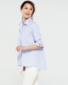 【ドゥクラッセ/DoCLASSE】のUVコットン・袖ボタンシャツ 大人の最旬トレンドファッション&コーディネート founy(ファウニー) ファッション Fashion レディースファッション Fashion for Women トップス・カットソー Cut & Sew Tops シャツ・ブラウス・オフィスカジュアル Elegant Blouses & Button-Ups スキッパー Skipper, Open Collar スリット Slit, Slit Detail チュニック Tunic, Long Top トレンド Trend, Trending Now ビッグ Big, Oversized メタル Metal, Metal Parts モダン Modern, Contemporary 今季 This Season, Current Season thumbnail アイスブルー|ID: prp329100004992401 ipo3291000000037388419