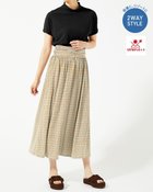 【ドゥクラッセ/DoCLASSE】のUVスラブ・2WAYワンピスカート 大人の最旬トレンドファッション＆コーディネート founy(ファウニー) ファッション Fashion レディースファッション Fashion for Women スカート Skirts ヨーク Yoke, Yoke Design thumbnail ミントグリーン|ID: prp329100004993218 ipo3291000000037396464