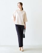 【ドゥクラッセ/DoCLASSE】のミラクルストレッチ・スリム72cm 大人の最旬トレンドファッション＆コーディネート founy(ファウニー) ファッション Fashion レディースファッション Fashion for Women パンツ Pants & Trousers ストレッチ Stretch, Stretchy Fabric スリム Slim, Slim Fit センター Center, Center Line パターン Pattern, Design Print フロント Front, Front Design レギンス Leggings, Stretch Pants 人気 Popular, Best Seller thumbnail ネイビー&times;ブラウン|ID: prp329100004993223 ipo3291000000037396513