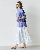 【ドゥクラッセ/DoCLASSE】のUVスラブ・ショルダードロストトップス 大人の最旬トレンドファッション＆コーディネート founy(ファウニー) ファッション Fashion レディースファッション Fashion for Women トップス・カットソー Cut & Sew Tops シャツ・ブラウス・オフィスカジュアル Elegant Blouses & Button-Ups 新作・新入荷 New Arrivals / New In エレガント 上品 Elegant カットソー Cut and Sewn Top ギャザー Gathered, Ruffled フォルム Silhouette, Form モダン Modern, Contemporary 夏 Summer 旅行 Travel thumbnail アイリス|ID: prp329100004993267 ipo3291000000037396770