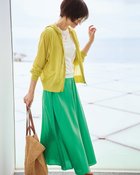 【ドゥクラッセ/DoCLASSE】のスパークリングニット・ジップパーカー 大人の最旬トレンドファッション＆コーディネート founy(ファウニー) ファッション Fashion レディースファッション Fashion for Women トップス・カットソー Cut & Sew Tops ニット Knit Tops & Sweaters カーディガン・羽織り Layered Style Cardigans レディースパーカー・カジュアルフーディー Casual Hoodies & Sweatshirts 新作・新入荷 New Arrivals / New In カーディガン Cardigan, Knitwear コンパクト Compact, Small Size バランス Balance, Style Balance thumbnail アップルイエロー|ID: prp329100004993269 ipo3291000000037396772