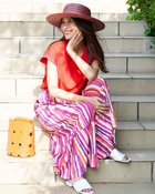 【ドゥクラッセ/DoCLASSE】のUVスラブ・スーパーワイドパンツ 大人の最旬トレンドファッション＆コーディネート founy(ファウニー) ファッション Fashion レディースファッション Fashion for Women パンツ Pants & Trousers 新作・新入荷 New Arrivals / New In おすすめ Recommended / Our Picks カットソー Cut and Sewn Top フェミニン Feminine, Girly ロング Long, Long-Length ワイド Wide, Wide Fit 今夏 This Summer 夏 Summer 旅行 Travel thumbnail ストライプ|ID: prp329100004993270 ipo3291000000037396784
