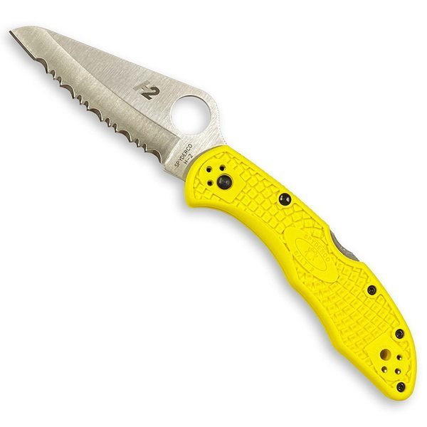 【スパイダルコ/Spyderco / GOODS】のソルト2 H2鋼材 波刃 サビにくいナイフ インテリア・キッズ・メンズ・レディースファッション・服の通販 founy(ファニー) https://founy.com/ アウトドア Outdoor ブレード Blade ホーム・キャンプ・アウトドア・お取り寄せ Home,Garden,Outdoor,Camping Gear キャンプ用品・アウトドア
 Camping Gear & Outdoor Supplies ナイフ 斧 Knife, Axe |ID: prp329100003688239 ipo3291000000024233196