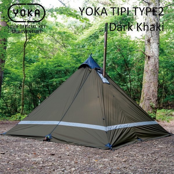 【ヨカ/YOKA / GOODS】のYOKA TIPI TYPE2 人気、トレンドファッション・服の通販 founy(ファニー) 　コーティング　Coating　ダブル　Double　ループ　Loop　おすすめ　Recommend　ホーム・キャンプ・アウトドア・お取り寄せ　Home,Garden,Outdoor,Camping Gear　キャンプ用品・アウトドア
　Camping Gear & Outdoor Supplies　テント タープ　Tents, Tarp　 other-1|ID: prp329100003715236 ipo3291000000029516571