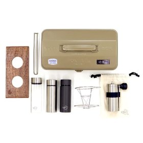 【コバーン/COVAN / GOODS】のDWA DWAKTS03BE POKETLE COFFEE KIT 人気、トレンドファッション・服の通販 founy(ファニー) アウトドア Outdoor コンパクト Compact 巾着 Purse シルバー Silver スタンド Stand スペシャル Special 皿 Dish テーブル Table ボックス Box |ID:prp329100003895764