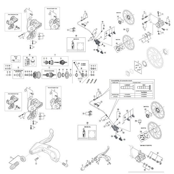 【シマノ/SHIMANO / GOODS】のASL3S43JS165S シフトレバー インター3 シルバー 人気、トレンドファッション・服の通販 founy(ファニー) 　シルバー　Silver　 other-1|ID: prp329100004076535 ipo3291000000027535302