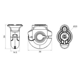 【クアッドロック/QUADLOCK / GOODS】の360 ベースパーツ - バークランプ SMALL V2 人気、トレンドファッション・服の通販 founy(ファニー) アクセサリー Accessories |ID:prp329100004078390