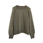 【アクアガレージ/aquagarage】の【最終値下げ価格】透かし編みゆるニットトップス チャコール|ID: prp329100003784932 ipo3291000000033317481