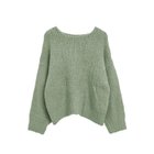 【アクアガレージ/aquagarage】の【最終値下げ価格】ふわふわ質感モヘアタッチニット ペールグリーン|ID: prp329100003784941 ipo3291000000033317537