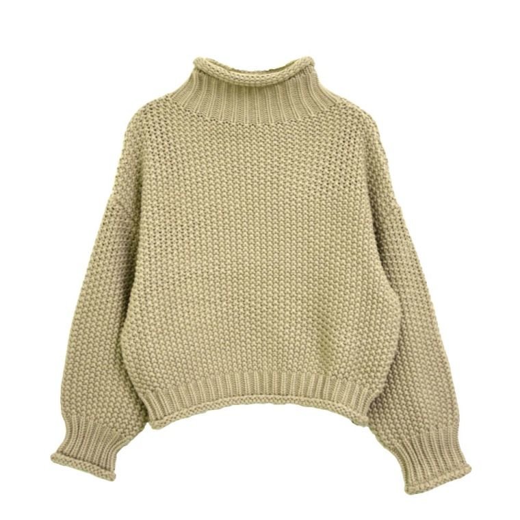 【アクアガレージ/aquagarage】の【最終値下げ価格】ハイネックチャンキーニット インテリア・キッズ・メンズ・レディースファッション・服の通販 founy(ファニー) 　ファッション　Fashion　レディースファッション　Fashion for Women　トップス・カットソー　Cut & Sew Tops　ニット　Knit Tops & Sweaters　ショルダー　Shoulder, Shoulder Strap　セーター　Sweater, Knitwear　ドロップ　Drop Shoulder, Dropped Style　プチプライス・低価格　Affordable / Budget Price　ベージュ|ID: prp329100003784955 ipo3291000000033317605