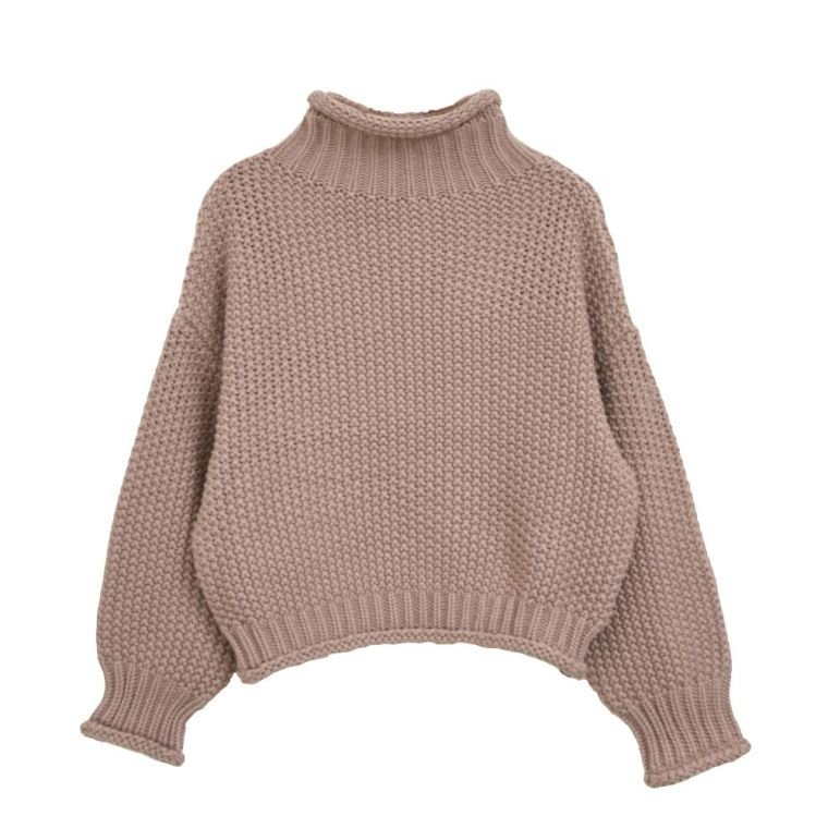 【アクアガレージ/aquagarage】の【最終値下げ価格】ハイネックチャンキーニット インテリア・キッズ・メンズ・レディースファッション・服の通販 founy(ファニー) 　ファッション　Fashion　レディースファッション　Fashion for Women　トップス・カットソー　Cut & Sew Tops　ニット　Knit Tops & Sweaters　ショルダー　Shoulder, Shoulder Strap　セーター　Sweater, Knitwear　ドロップ　Drop Shoulder, Dropped Style　プチプライス・低価格　Affordable / Budget Price　ピンクベージュ|ID: prp329100003784955 ipo3291000000033317607
