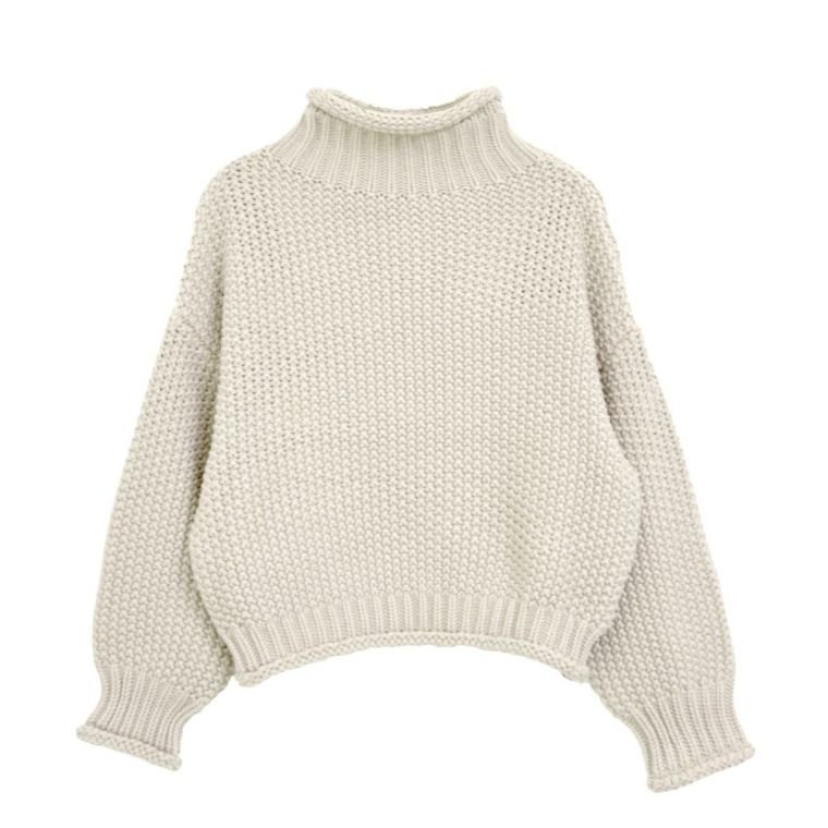 【アクアガレージ/aquagarage】の【最終値下げ価格】ハイネックチャンキーニット インテリア・キッズ・メンズ・レディースファッション・服の通販 founy(ファニー) 　ファッション　Fashion　レディースファッション　Fashion for Women　トップス・カットソー　Cut & Sew Tops　ニット　Knit Tops & Sweaters　ショルダー　Shoulder, Shoulder Strap　セーター　Sweater, Knitwear　ドロップ　Drop Shoulder, Dropped Style　プチプライス・低価格　Affordable / Budget Price　アイボリー|ID: prp329100003784955 ipo3291000000033317609