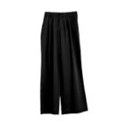 【アクアガレージ/aquagarage】の【最終値下げ価格】ウエストゴムタックワイドパンツ ブラック|ID: prp329100003785029 ipo3291000000033317710