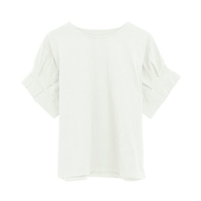 【アクアガレージ/aquagarage】の袖プリーツカットソー インテリア・キッズ・メンズ・レディースファッション・服の通販 founy(ファニー) https://founy.com/ ファッション Fashion レディースファッション Fashion for Women トップス・カットソー Cut & Sew Tops シャツ・ブラウス・オフィスカジュアル Elegant Blouses & Button-Ups ロングTシャツ・Tシャツ Longline T-Shirts & Tees カットソー・ベーシックTシャツ Cut-and-Sewn Tops / Stretch Tees & Basics 送料無料 Free Shipping カットソー Cut and Sewn Top バランス Balance, Style Balance プチプライス・低価格 Affordable / Budget Price プリーツ Pleats, Pleated |ID: prp329100003785064 ipo3291000000024907225