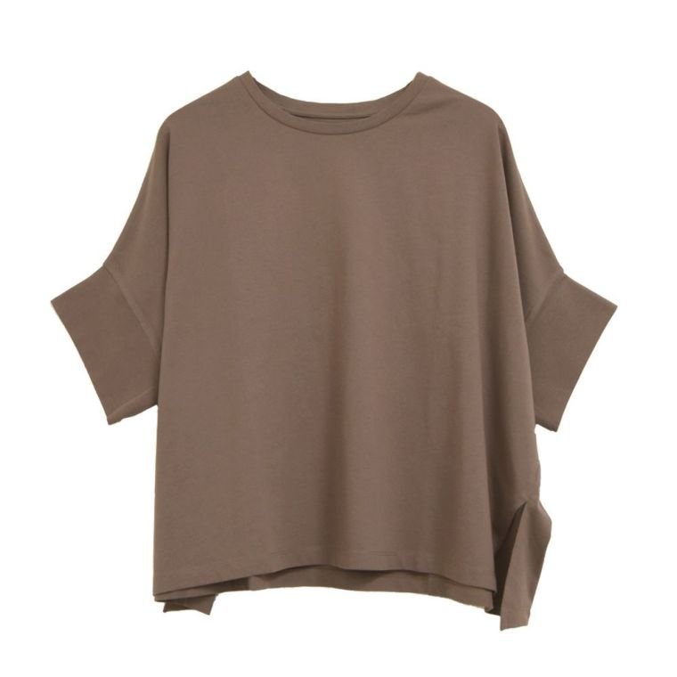 【アクアガレージ/aquagarage】のビックシルエットカットソー インテリア・キッズ・メンズ・レディースファッション・服の通販 founy(ファニー) 　ファッション　Fashion　レディースファッション　Fashion for Women　トップス・カットソー　Cut & Sew Tops　シャツ・ブラウス・オフィスカジュアル　Elegant Blouses & Button-Ups　ロングTシャツ・Tシャツ　Longline T-Shirts & Tees　カットソー・ベーシックTシャツ　Cut-and-Sewn Tops / Stretch Tees & Basics　送料無料　Free Shipping　カットソー　Cut and Sewn Top　シンプル　Simple, Minimal　プチプライス・低価格　Affordable / Budget Price　モカ|ID: prp329100003785066 ipo3291000000024907237