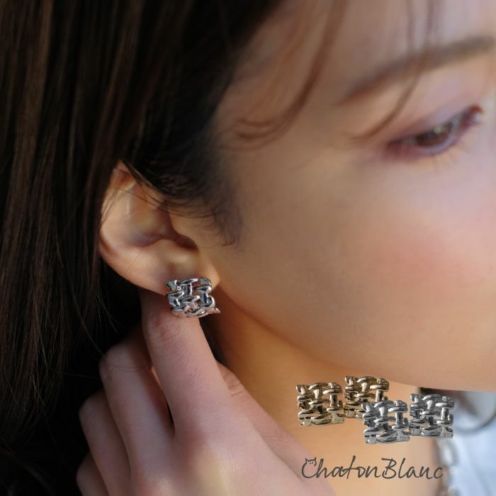 【アクアガレージ/aquagarage】の編み込みメタルモチーフピアス インテリア・キッズ・メンズ・レディースファッション・服の通販 founy(ファニー) https://founy.com/ ファッション Fashion レディースファッション Fashion for Women ジュエリー Jewelry ファッションリング Fashion Rings アクセサリー Fashion Accessories スタイリッシュ Stylish, Fashionable プチプライス・低価格 Affordable / Budget Price モチーフ Motif, Design Theme |ID: prp329100003785067 ipo3291000000035647282