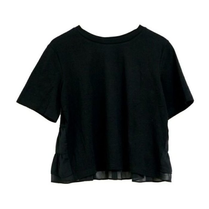 【アクアガレージ/aquagarage】のバックフリルTシャツ インテリア・キッズ・メンズ・レディースファッション・服の通販 founy(ファニー) https://founy.com/ ファッション Fashion レディースファッション Fashion for Women トップス・カットソー Cut & Sew Tops シャツ・ブラウス・オフィスカジュアル Elegant Blouses & Button-Ups ロングTシャツ・Tシャツ Longline T-Shirts & Tees カットソー・ベーシックTシャツ Cut-and-Sewn Tops / Stretch Tees & Basics 送料無料 Free Shipping カットソー Cut and Sewn Top ギャザー Gathered, Ruffled フリル Frill, Ruffle プチプライス・低価格 Affordable / Budget Price リラックス Relax, Relaxed Fit レース Lace, Lace Fabric |ID: prp329100003785079 ipo3291000000024907285