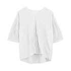 【アクアガレージ/aquagarage】のパンチングレースブラウス ホワイト|ID: prp329100003785080 ipo3291000000024907291