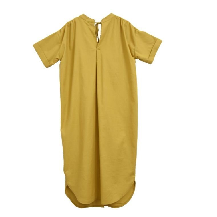 【アクアガレージ/aquagarage】のバックデザインワンピース インテリア・キッズ・メンズ・レディースファッション・服の通販 founy(ファニー) 　ファッション　Fashion　レディースファッション　Fashion for Women　ワンピース　Dresses　送料無料　Free Shipping　プチプライス・低価格　Affordable / Budget Price　イエロー|ID: prp329100003785083 ipo3291000000024907303