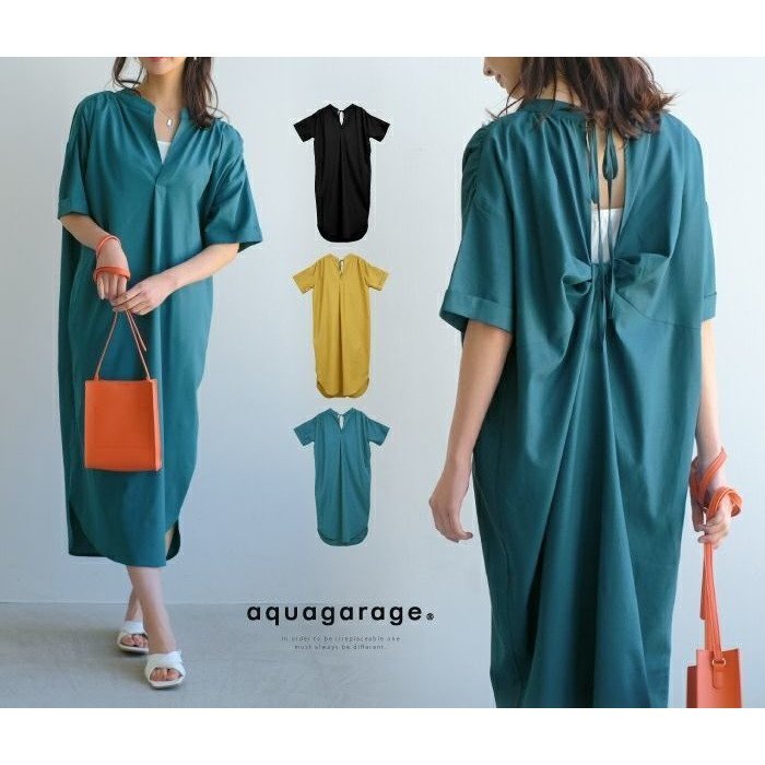 【アクアガレージ/aquagarage】のバックデザインワンピース 人気、トレンドファッション・服の通販 founy(ファニー) ファッション Fashion レディースファッション Fashion for Women ワンピース Dresses 送料無料 Free Shipping プチプライス・低価格 Affordable / Budget Price other-1|ID: prp329100003785083 ipo3291000000035519735