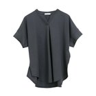 【アクアガレージ/aquagarage】の接触冷感キーネックカットソー ダークグレー|ID: prp329100003785096 ipo3291000000024907357