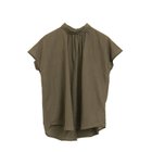 【アクアガレージ/aquagarage】の【最終値下げ価格】綿100%バックボタンブラウス カーキ|ID: prp329100003785100 ipo3291000000024907371