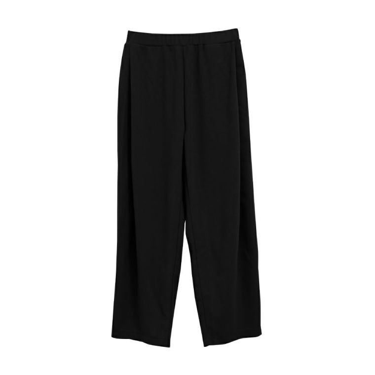 【アクアガレージ/aquagarage】のストレッチワイドパンツ インテリア・キッズ・メンズ・レディースファッション・服の通販 founy(ファニー) 　ファッション　Fashion　レディースファッション　Fashion for Women　パンツ　Pants & Trousers　春　Spring　シンプル　Simple, Minimal　ストレッチ　Stretch, Stretchy Fabric　スニーカー　Sneakers, Trainers　フィット　Fit, Slim Fit　ポケット　Pocket, Pocket Detail　ロング　Long, Long-Length　ワイド　Wide, Wide Fit　S/S・春夏　SS, Spring/Summer, Warm Season　送料無料　Free Shipping　プチプライス・低価格　Affordable / Budget Price　おすすめ　Recommended / Our Picks　夏　Summer　ブラック|ID: prp329100003785129 ipo3291000000026347160