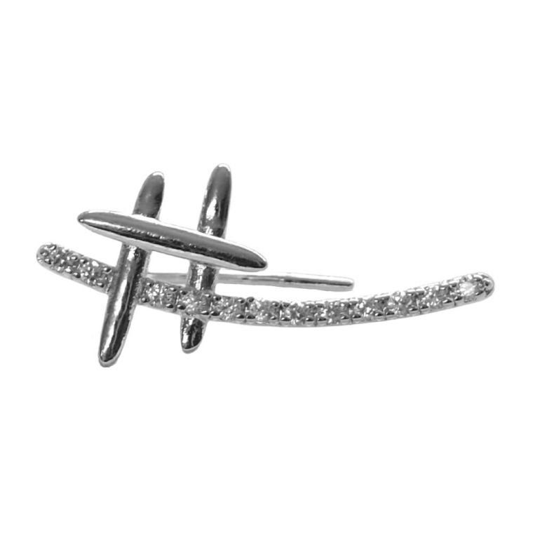 【アクアガレージ/aquagarage】の【最終値下げ価格】イヤーカフクリップ インテリア・キッズ・メンズ・レディースファッション・服の通販 founy(ファニー) 　ファッション　Fashion　レディースファッション　WOMEN　ジュエリー　Jewelry　リング　Rings　アクセサリー　Accessories　プチプライス・低価格　Affordable　ラインストーン:シルバー|ID: prp329100003785140 ipo3291000000024907546
