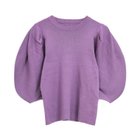 【アクアガレージ/aquagarage】の【最終値下げ価格】バルーンスリーブニット グレープパープル|ID: prp329100003785166 ipo3291000000033317787