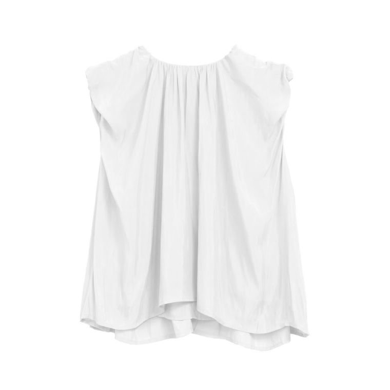 【アクアガレージ/aquagarage】の【最終値下げ価格】サテン調ギャザーブラウス 人気、トレンドファッション・服の通販 founy(ファニー) 　ファッション　Fashion　レディースファッション　Fashion for Women　トップス・カットソー　Cut & Sew Tops　シャツ・ブラウス・オフィスカジュアル　Elegant Blouses & Button-Ups　ギャザー　Gathered, Ruffled　サテン　Satin, Glossy Fabric　シンプル　Simple, Minimal　ドレープ　Drape, Draping Fabric　フェミニン　Feminine, Girly　プチプライス・低価格　Affordable / Budget Price　エレガント 上品　Elegant　 other-1|ID: prp329100003785170 ipo3291000000024907658