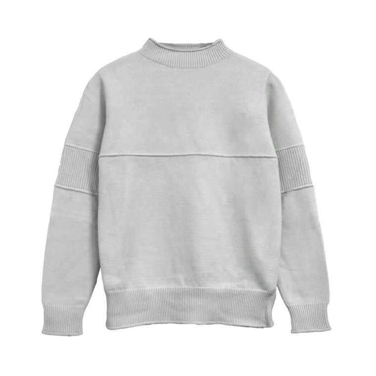 【アクアガレージ/aquagarage】のハイネック切り替えニット インテリア・キッズ・メンズ・レディースファッション・服の通販 founy(ファニー) 　ファッション　Fashion　レディースファッション　Fashion for Women　トップス・カットソー　Cut & Sew Tops　ニット　Knit Tops & Sweaters　セーター　Sweater, Knitwear　ハイネック　High Neck, Mock Neck　プチプライス・低価格　Affordable / Budget Price　グレー|ID: prp329100003785194 ipo3291000000024907766