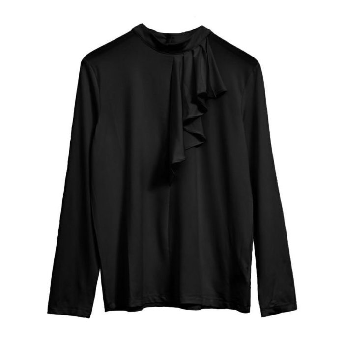 【アクアガレージ/aquagarage】のフロントフリルカットソー インテリア・キッズ・メンズ・レディースファッション・服の通販 founy(ファニー) https://founy.com/ ファッション Fashion レディースファッション Fashion for Women トップス・カットソー Cut & Sew Tops シャツ・ブラウス・オフィスカジュアル Elegant Blouses & Button-Ups ロングTシャツ・Tシャツ Longline T-Shirts & Tees カットソー・ベーシックTシャツ Cut-and-Sewn Tops / Stretch Tees & Basics 送料無料 Free Shipping カットソー Cut and Sewn Top フリル Frill, Ruffle プチプライス・低価格 Affordable / Budget Price エレガント 上品 Elegant |ID: prp329100003785204 ipo3291000000024907808