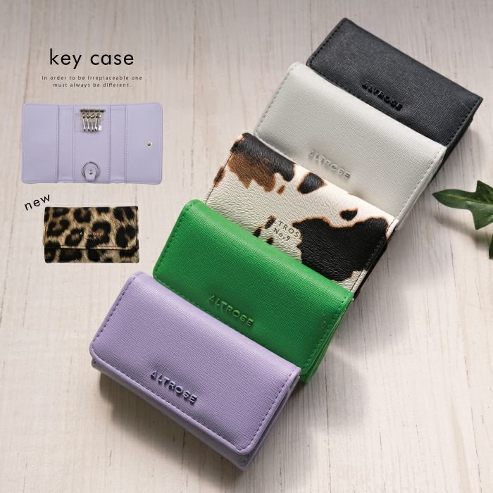 【アクアガレージ/aquagarage】の【999円祭り】無地orカウ柄キーケース 人気、トレンドファッション・服の通販 founy(ファニー)  ファッション Fashion レディースファッション Fashion for Women ミニ財布・二つ折り財布 Wallets & Card Cases シンプル Simple, Minimal スマート Smart, Elegant プチプライス・低価格 Affordable / Budget Price 無地 Plain, Solid Color 財布 Wallet, Purse  other-1|ID: prp329100003785209 ipo3291000000034106131