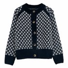 【アクアガレージ/aquagarage】の【最終値下げ価格】柄編みニットカーディガン ネイビー|ID: prp329100003785224 ipo3291000000033316968