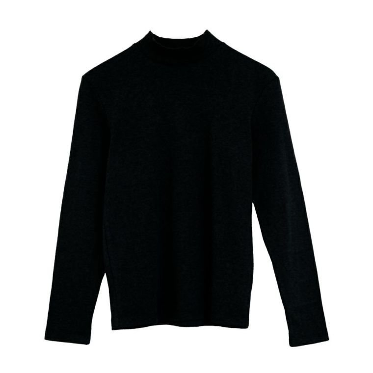 【アクアガレージ/aquagarage】の【999円祭り】微起毛カットソー インテリア・キッズ・メンズ・レディースファッション・服の通販 founy(ファニー) 　ファッション　Fashion　レディースファッション　Fashion for Women　トップス・カットソー　Cut & Sew Tops　シャツ・ブラウス・オフィスカジュアル　Elegant Blouses & Button-Ups　ロングTシャツ・Tシャツ　Longline T-Shirts & Tees　カットソー・ベーシックTシャツ　Cut-and-Sewn Tops / Stretch Tees & Basics　インナー　Innerwear　カットソー　Cut and Sewn Top　シンプル　Simple, Minimal　プチプライス・低価格　Affordable / Budget Price　モックネック　Mock Neck, Short Turtleneck　ブラック|ID: prp329100003785228 ipo3291000000024907919