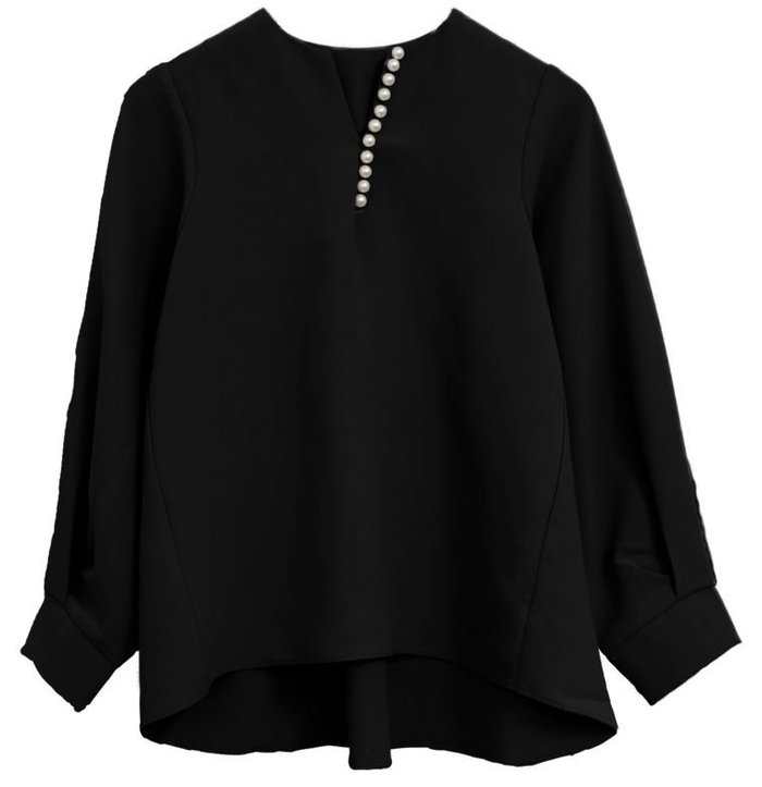 【アクアガレージ/aquagarage】のパール付きキーネックブラウス インテリア・キッズ・メンズ・レディースファッション・服の通販 founy(ファニー) https://founy.com/ ファッション Fashion レディースファッション Fashion for Women トップス・カットソー Cut & Sew Tops シャツ・ブラウス・オフィスカジュアル Elegant Blouses & Button-Ups 送料無料 Free Shipping ネックレス Necklace, Pendant Necklace パール Pearl, Pearl Accent プチプライス・低価格 Affordable / Budget Price エレガント 上品 Elegant |ID: prp329100003785237 ipo3291000000024907953