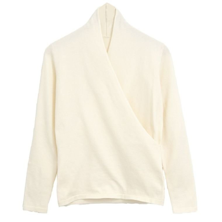 【アクアガレージ/aquagarage】のカシュクールニット インテリア・キッズ・メンズ・レディースファッション・服の通販 founy(ファニー) 　ファッション　Fashion　レディースファッション　Fashion for Women　トップス・カットソー　Cut & Sew Tops　ニット　Knit Tops & Sweaters　送料無料　Free Shipping　おすすめ　Recommended / Our Picks　セーター　Sweater, Knitwear　プチプライス・低価格　Affordable / Budget Price　アイボリー|ID: prp329100003785244 ipo3291000000024907979