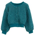 【アクアガレージ/aquagarage】の【最終値下げ価格】ポコポコワッフルプルオーバー ターコイズ|ID: prp329100003785263 ipo3291000000033317070