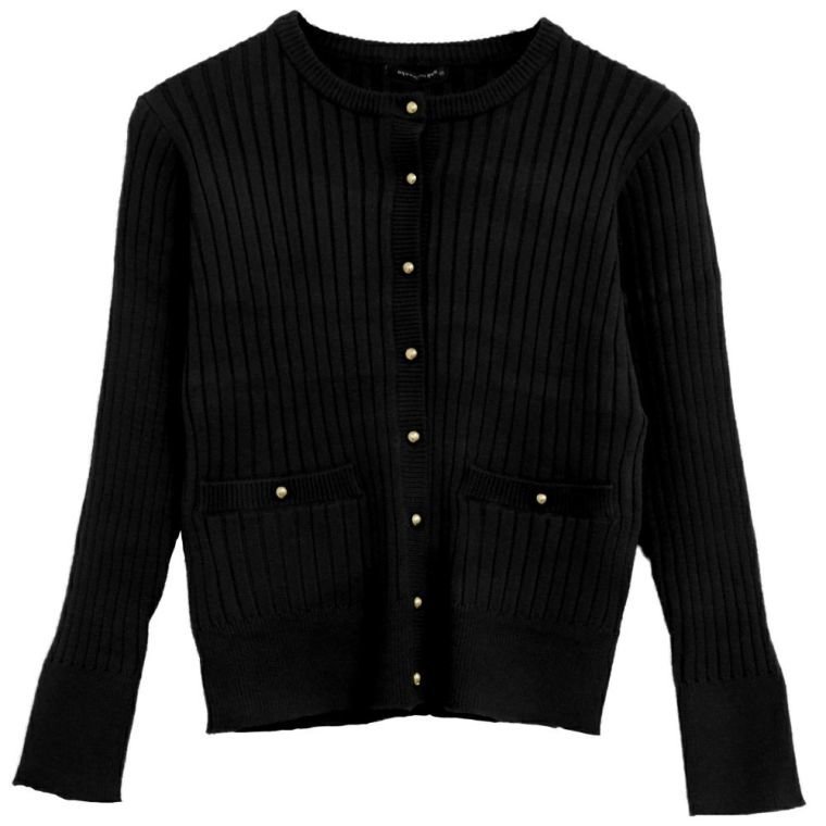 【アクアガレージ/aquagarage】のクルーネックニットカーディガン 人気、トレンドファッション・服の通販 founy(ファニー) 　ファッション　Fashion　レディースファッション　Fashion for Women　トップス・カットソー　Cut & Sew Tops　ニット　Knit Tops & Sweaters　カーディガン・羽織り　Layered Style Cardigans　カーディガン　Cardigan, Knitwear　クラシカル　Classical, Vintage-Inspired　プチプライス・低価格　Affordable / Budget Price　ポケット　Pocket, Pocket Detail　 other-1|ID: prp329100003785266 ipo3291000000024908066
