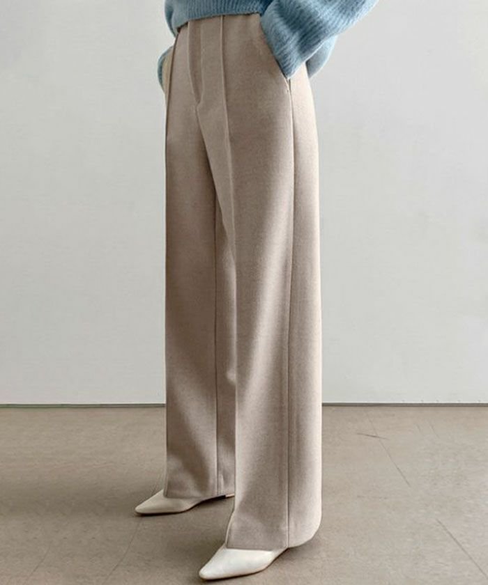 【アクアガレージ/aquagarage】のピンタックストレートパンツ 人気、トレンドファッション・服の通販 founy(ファニー) 　ファッション　Fashion　レディースファッション　Fashion for Women　パンツ　Pants & Trousers　送料無料　Free Shipping　プチプライス・低価格　Affordable / Budget Price　 other-1|ID: prp329100003785308 ipo3291000000035647546