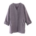 【アクアガレージ/aquagarage】の【最終値下げ価格】Vカラーショートシャギーコート アッシュパープル|ID: prp329100003785310 ipo3291000000033317309