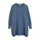 【アクアガレージ/aquagarage】のスウェットライクニットチュニック ネイビーブルー|ID: prp329100003785320 ipo3291000000030575684