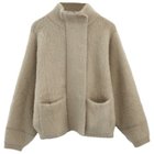 【アクアガレージ/aquagarage】の【最終値下げ価格】スタンドカラーエコファーブルゾン グレージュ|ID: prp329100003785329 ipo3291000000033317365